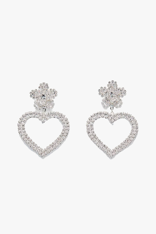 Crystal Heart Earrings 13