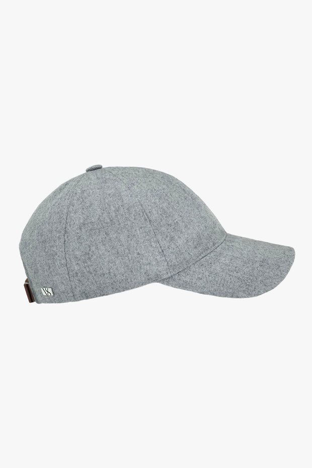 Sterling Grey Wool Caps Soft Front