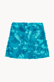 Soft 3D Jacquard Mini Skirt